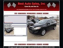 Tablet Screenshot of bestautotn.com